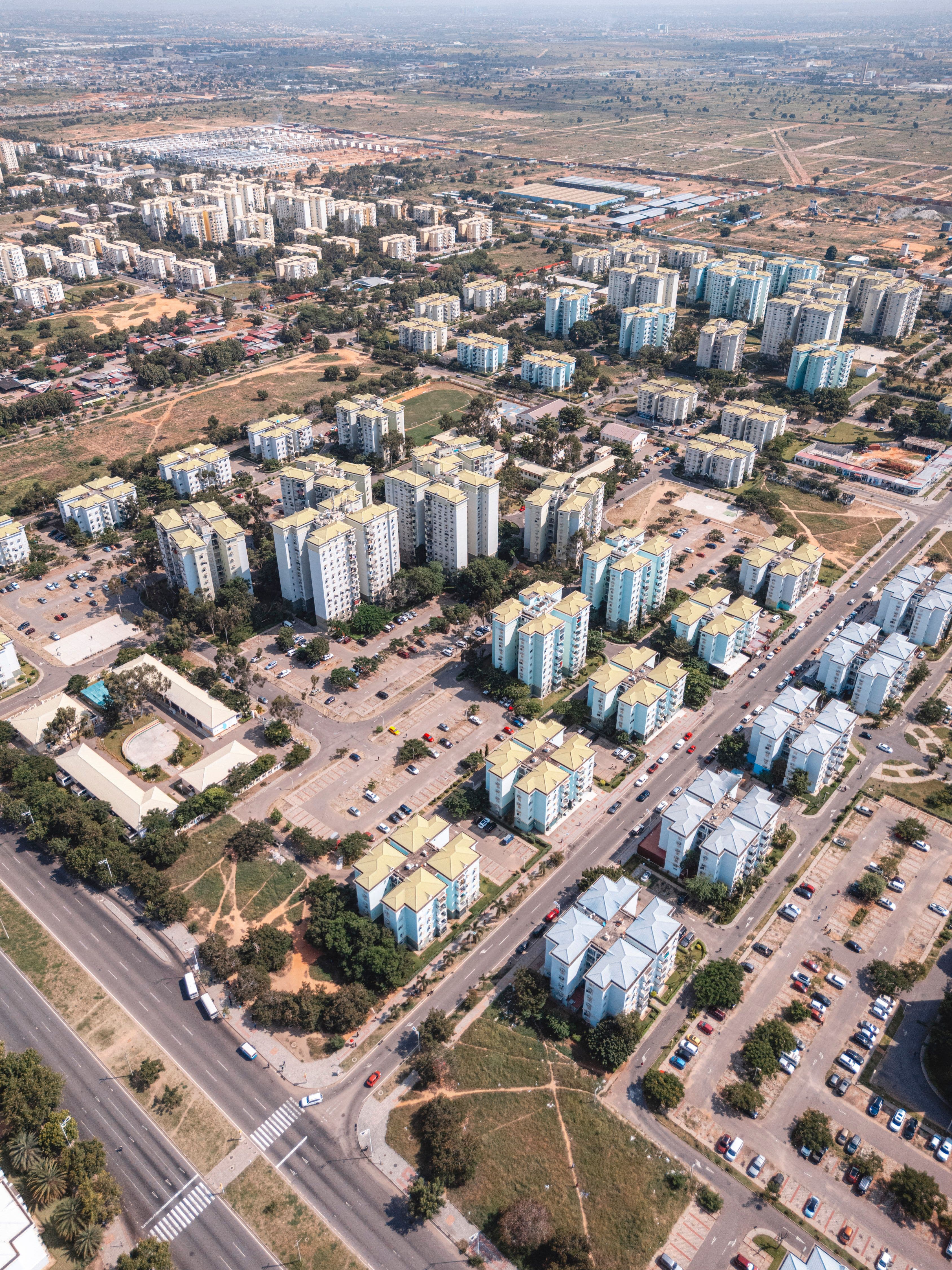 A modern property development showcasing the kind of community buyers should consider when purchasing property.