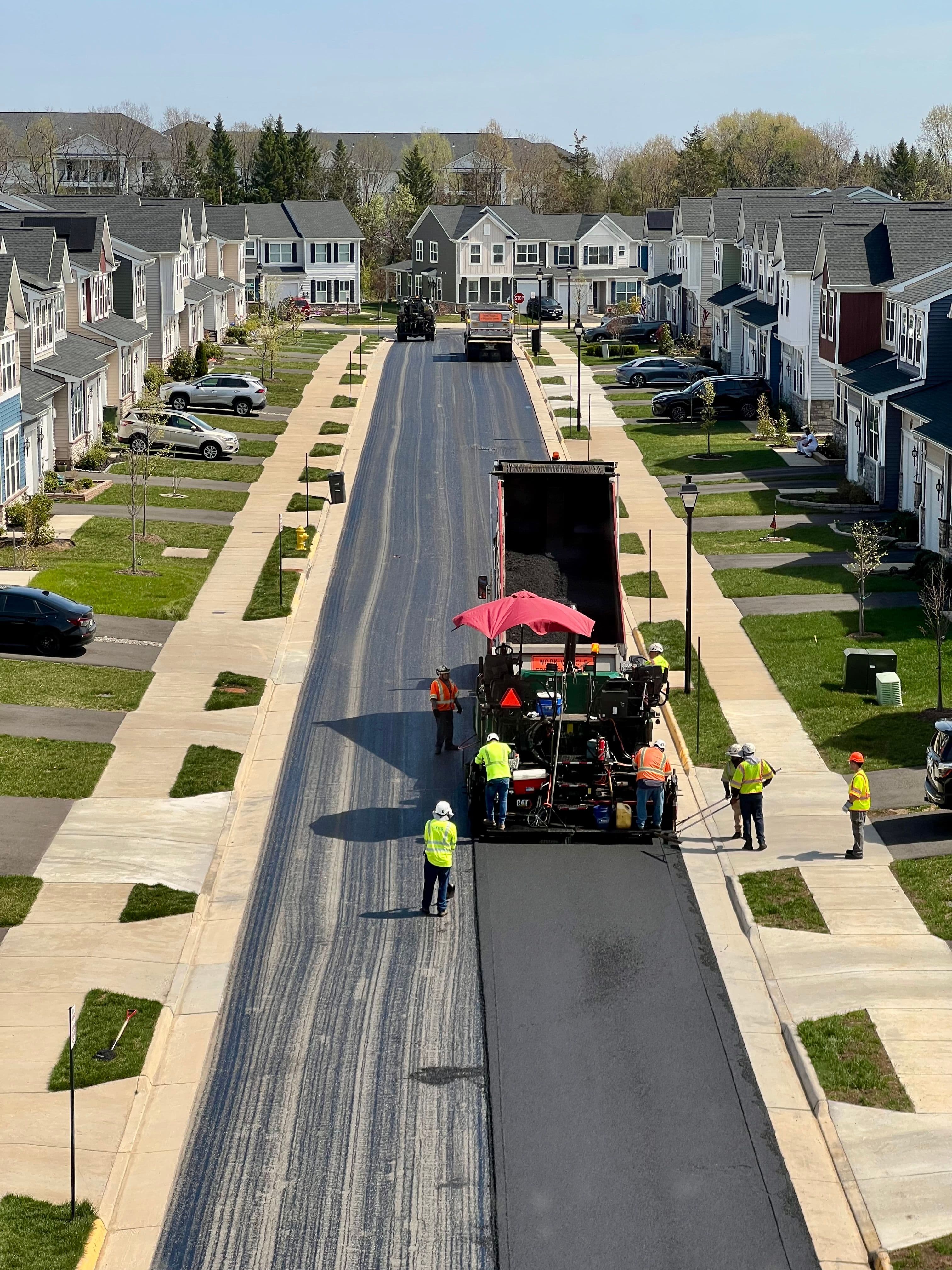 The level of development around a property can give you a clearer picture of what the location is like today.
